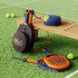 1set, Tennis Racket With Carrying Bag And Rebound Ball, Portable Sports Tennis Racket Set For Beginners