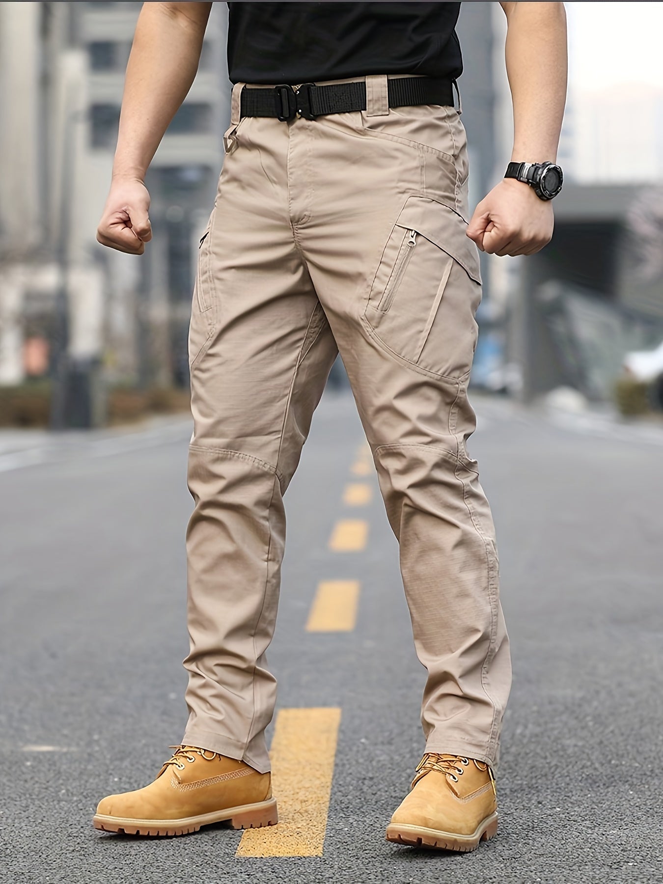 Outdoor Casual Archon Tactical Pants Men's Slim Combat Pants Overalls Army Pants Military Fans Training Trousers Men