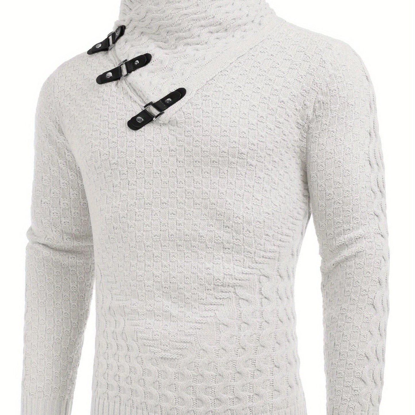 Men'S Novelty Turtleneck Pullover