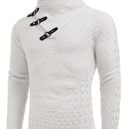 Men'S Novelty Turtleneck Pullover