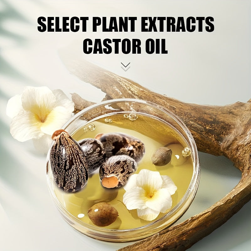 100ml Castor Oil, For Hair Eyelashes And Eyebrows, Castor Oil Cold Pressed Unrefined, Essential Oil For Dry Hair, Skin & Nails Care