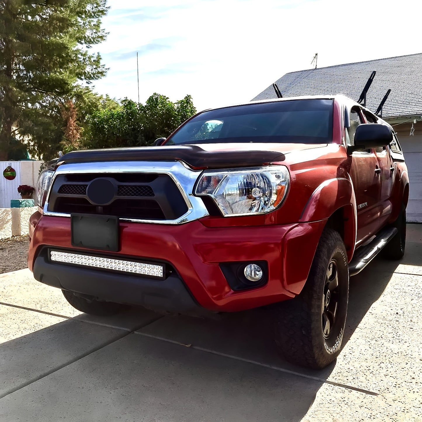 106.68 cm Curved LED Light Bar, Ultra Bright Combo Beam Driving Lights, Off-Road LED Work Lights, 12-24V High Luminance Over 3000 Lumens, with No Battery, for Trucks, Pickups, SUVs, ATVs, UTVs, Boats, 4x4s, Vans, Motor Vehicl