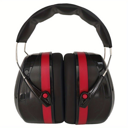 SAFETREE Professional Ear Muffs - SNR34 Noise Reduction, Hearing Protection for Outdoor Work, Gardening & Laboratory Use, Black, Earmuffs, Noise Reduction