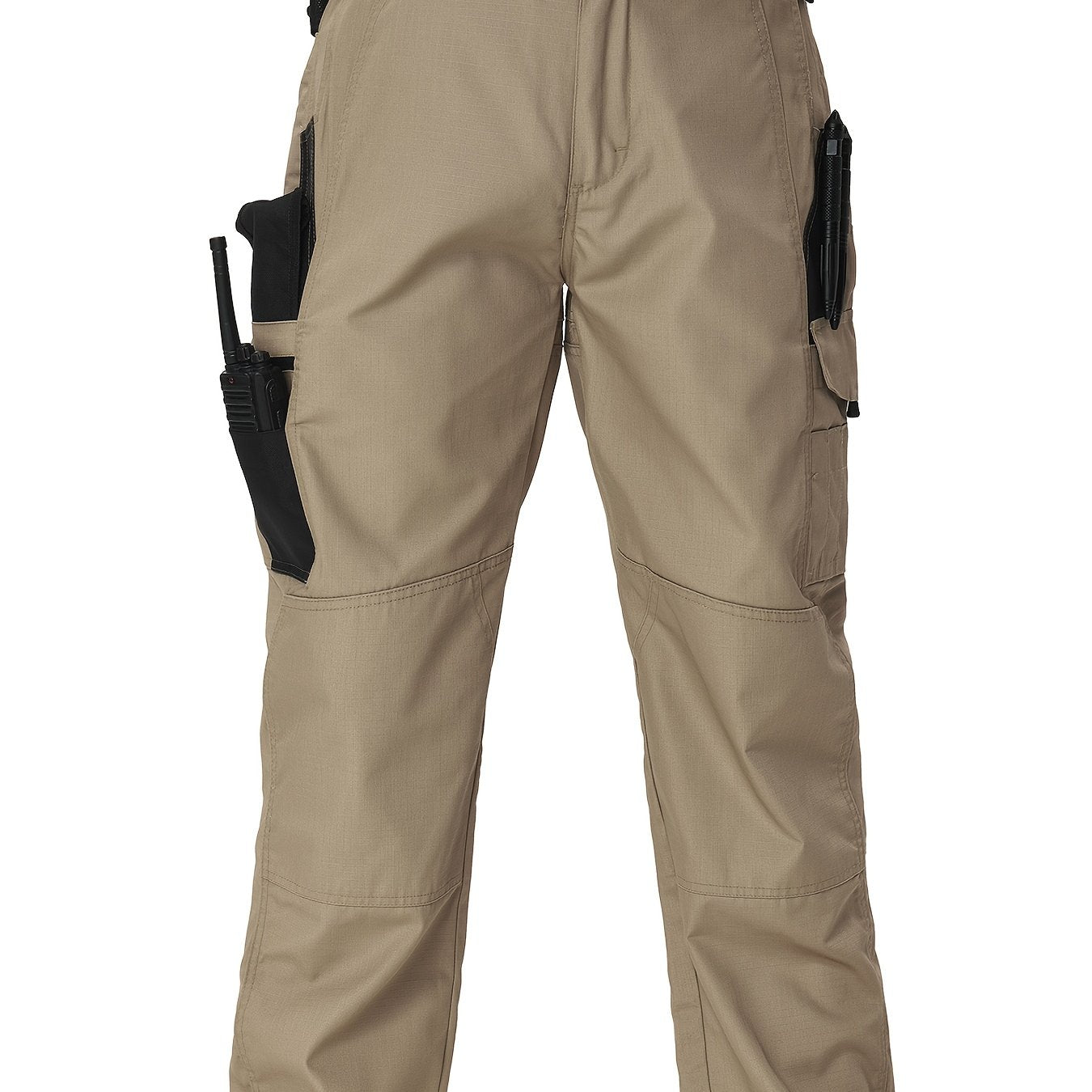 Mens Cargo Pants with Spacious Pockets - Relaxed Straight Leg, Breathable & Durable for Outdoor Adventures - Ideal for Hiking, Fishing, and Casual Wear