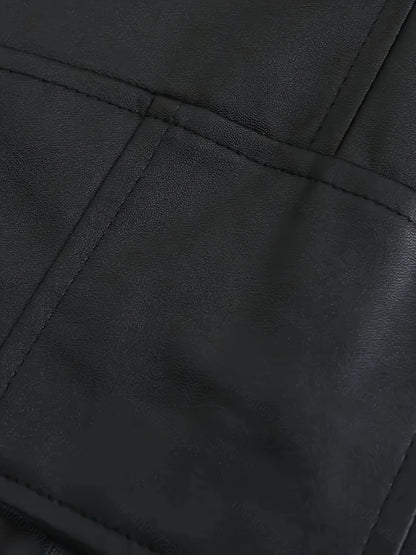 Men'S Large Autumn/Winter Jacket Full Zipper Standing Neck Motorcycle Bomb Jacket Business Bicycle Coat
