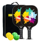 Boost Your Pickleball Game with This Graphite Carbon Fiber Paddles Set!