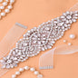 Rhinestone Bridal Belt Wedding Dress Waist Chain Sash Faux Pearl Beaded Belt Handcrafted Wedding Accessories For Bridesmaid