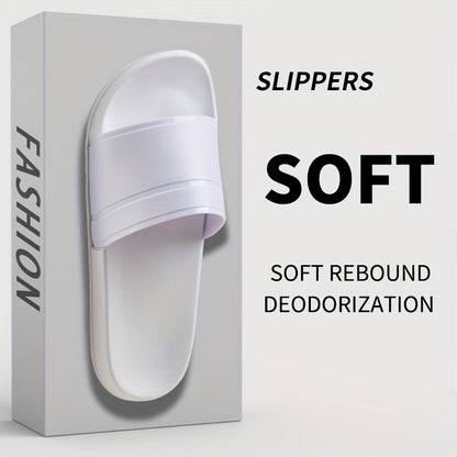 Plus Size Mens Fashion EVA Slippers - Open Toe Non-slip Sole - Perfect For Summer Outdoor Activities And Indoor Leisure