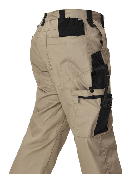 Mens Cargo Pants with Spacious Pockets - Relaxed Straight Leg, Breathable & Durable for Outdoor Adventures - Ideal for Hiking, Fishing, and Casual Wear