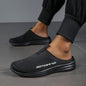 Men's Solid Color Breathable Hollow Out Slippers, Comfy Non Slip Casual Durable Slides, Men's Footwear