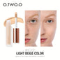 O.TWO.O Liquid Concealer Primer - High Coverage, Waterproof, Breathable, Natural Finish, 4 Shade Options, Long-Lasting up to 24 Hours, Lightweight Texture