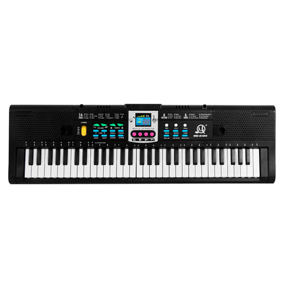61 Keys Digital Electronic Keyboard Kids Multifunctional Electric Piano for Piano Student with Microphone Musical Instrument