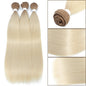 Bone Straight Hair Bundles Salon Natural Hair Extensions Fake Fibers Super Long Synthetic Yaki Straight Hair Weaving Full to End