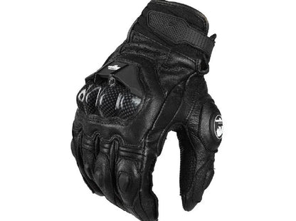 Motorcycle Gloves Afs6 Afs10 Afs18  Security Protection Windproof  Motocross Mittens Touch Screen Men's Leather Motorbike Glove