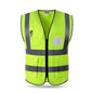 High Visibility Reflective Vest Working Clothes Motorcycle Cycling Sports Outdoor Reflective Safety Clothing Reflective Jacket