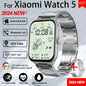 For Xiaomi Watch 5 Global Version Men Women HD AMOLED Display Heart Rate Bluetooth Call GPS Track Waterproof Sports Smart Watch