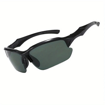 Outdoor Polarized Fashionable Sports Glasses for Men and Women, Windproof Suitable for Baseball Running Fishing Golf and Driving