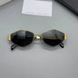 Vintage Special-Shaped Sunglasses Women Men Square Sun Glasses Female Retro Polygon Oculos De Sol ﻿for Male Eyeglass Eyewear