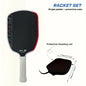 Agassi Pro IV 16mm Pickleball Paddle GEN 4 TFP Foam Core T700 Carbon Fiber Pickleball Rackets Increases Spin & Control