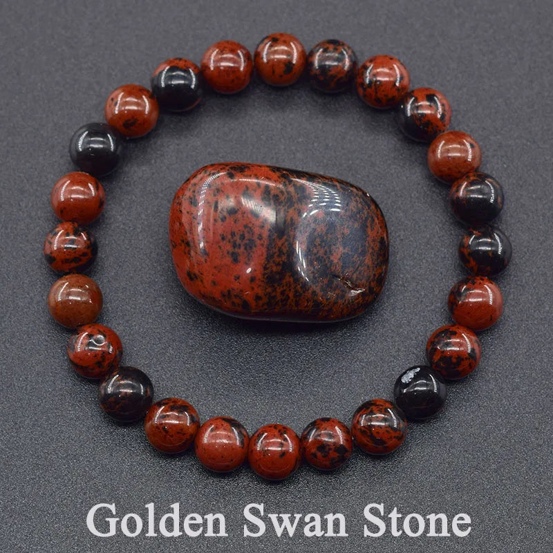 Real 5A Natural Lapis Lazuli Stone Beads Bracelet Homme Elastic High Quality Energy Healing Jewelry for Women Gift for Boyfriend