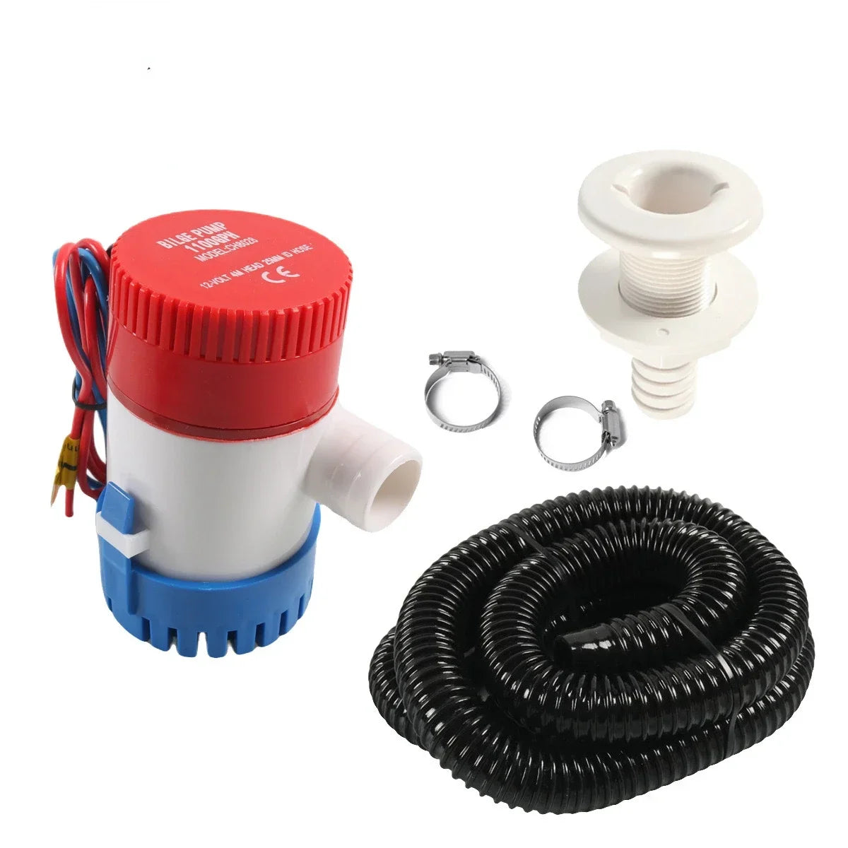 Bilge pump drain kit 12v 24V 750gph 1100GPH water pump used in boat seaplane motor homes houseboat water  submersible water pump