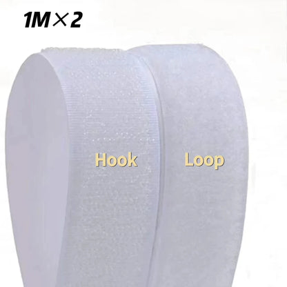 10M*2 20/25/30/50mm Magic Tape SelfAdhesive Hook and Loop Fastener Nylon Sticker velcros adesivo Tape Sewing Adhesivewith Glue