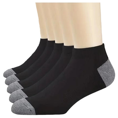 10pairs Men's Fashion Cotton Breathable Comfortable Ankle Socks, Men's Summer Socks