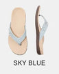 Women Orthopedic Sandals Arch Support Flip Flops for Plantar Fasciitis Comfort Summer Sandals Flat Bottomed Casual Flip Flops