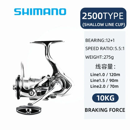 SHIMANO flagship rotary wheel LT series remote-controlled cast metal fishing boat suitable for various water areas, spinning whe