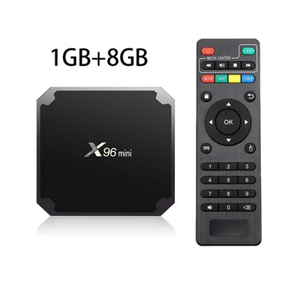 Original X96Mini Smart TV Box Android 9.0 Amlogic S905W 2GB 16GB /1GB 8GB AV1 4K HDR Media Player Multi Language