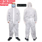 Disposable Breathable Dustproof Water Oil Resist Work Safety Clothing Anti Dust Spary Painting Decorating Labour Overall Suit
