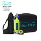 CHIKADIV C400 Mini Scuba Tank Oxygen Cylinder  Refillable 1L Capacity Diving Gear Diver Portable Diving Snorkeling Equipment