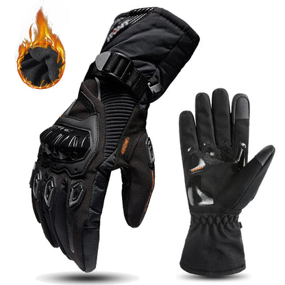 Motorcycle Gloves Windproof Waterproof Guantes Moto Men Motorbike Riding Gloves Touch Screen Moto Motocross Gloves Winter