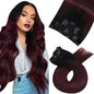 [Hot Sale] Moresoo Clip in Hair Extensions Real Natural Hair Remy Straight Set 5&7 Pcs Brazilian Clip in Human Hair Extensions