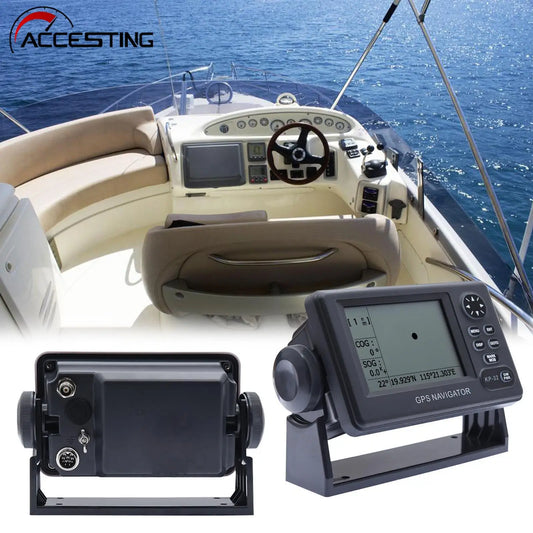 ONWA KP-32 No Ais Transponder GPS/SBAS Marine LCD GPS Navigator Boat Chart Plotter GPS Navigation Locator Positioner Receiver