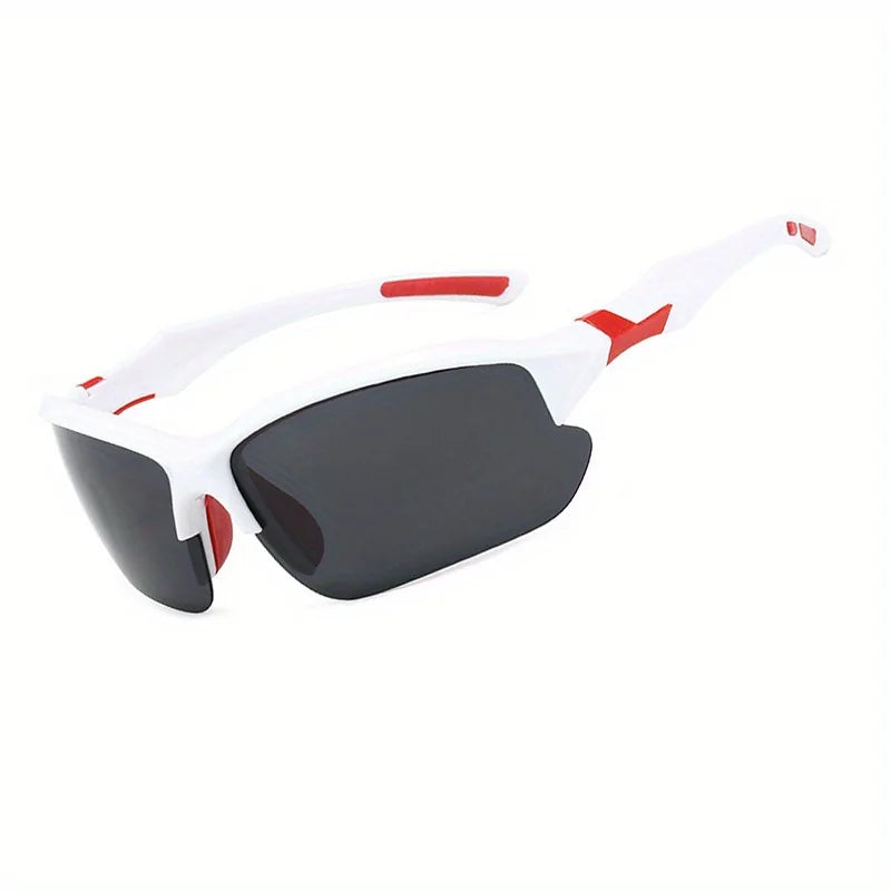 Outdoor Polarized Fashionable Sports Glasses for Men and Women, Windproof Suitable for Baseball Running Fishing Golf and Driving