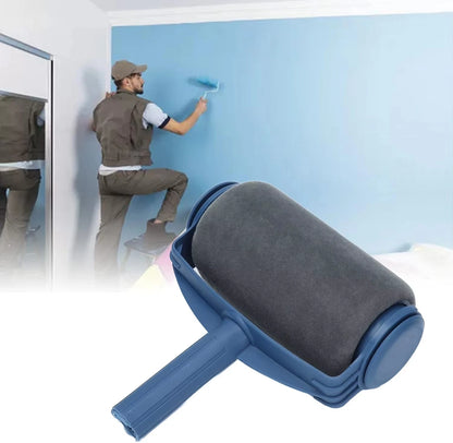 1Pc Paint Roller Brush - Handheld Paint Roller - Cleaning Paint Roller - Roller Tool For Painting Room Walls Ceilings Floors