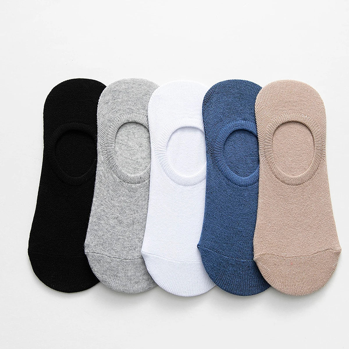 10pairs Men's Fashion Cotton Breathable Comfortable Ankle Socks, Men's Summer Socks