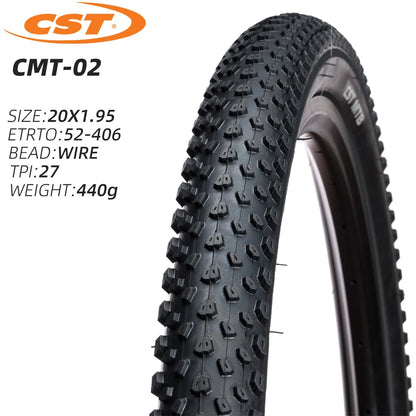 CST CMT-02 MOUNTAIN BICYCLE TIRE OF KID BIKE TYRE MTB 20 22 24 26 INCHES 20X1.95 22X1.95 24X1.95 26X1.95