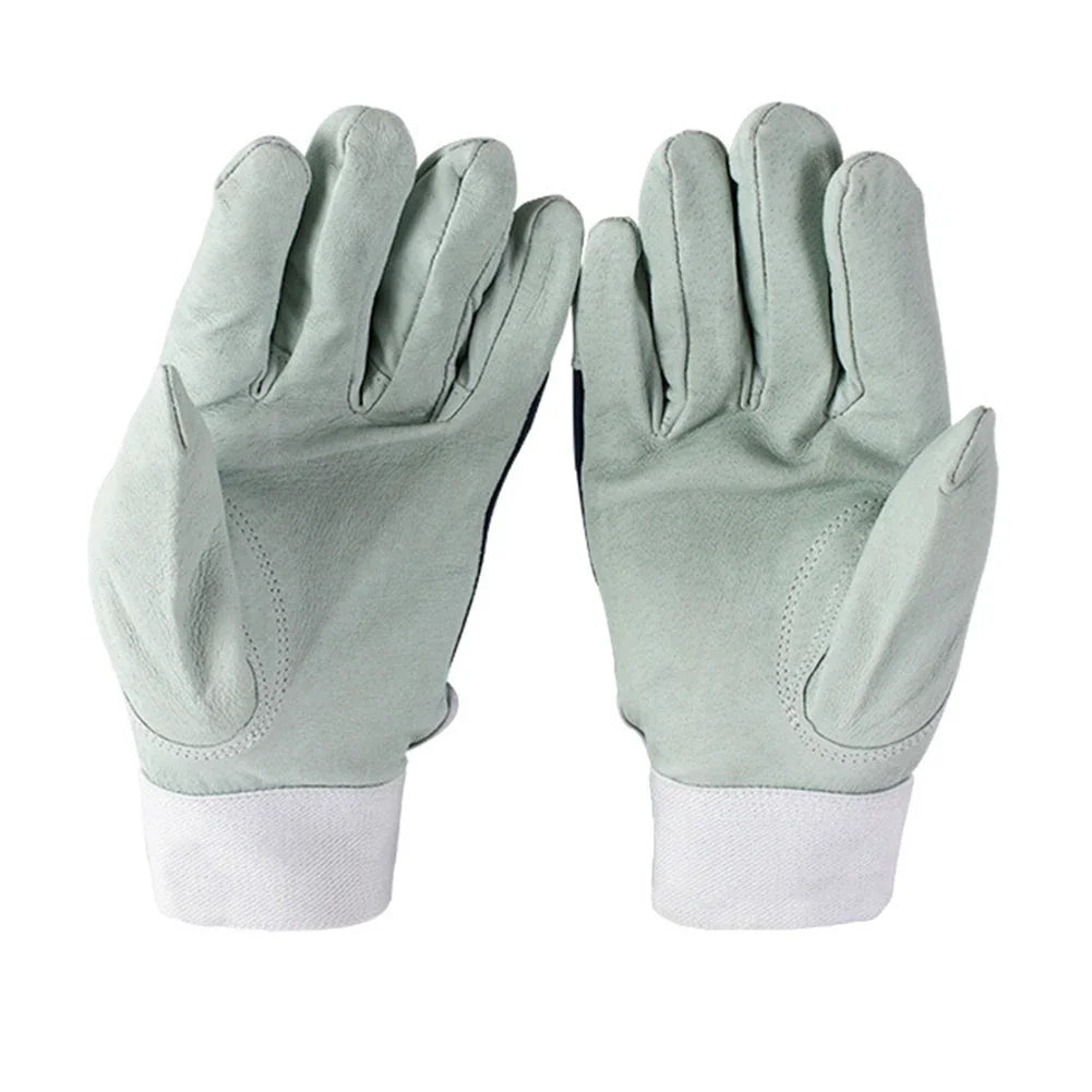 Work Gloves Pigskin Leather Welding Gloves Heat Resistant Security Protection Safety Work Gloves for Welder Cutting Gardening