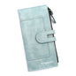 Fashionable New Women's Long Wallet, European and American Fashion Phone Bag, PU Leather Multi Card Carrying Bag
