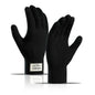 Wool Cashmere Gloves Touch Screen Winter Men Knitted Gloves Solid Color High Quality Winter Autumn Thicken Warm Coldproof