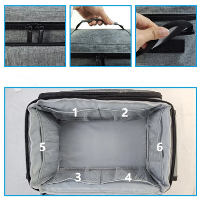 Travel First Aid Kit Bag for Home Medical Carry Bag Multifunctional Storage Organizer Layered Medicine Boxes Medicine Cabinet