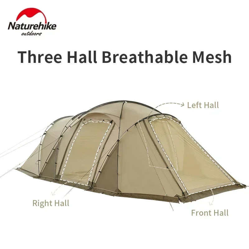 Naturehike Light Campaign Tent Hiking Tent Ultralight Tunnel Mobi Camping Shade Shelter Beach Trips Ultralight Hiking Campaign