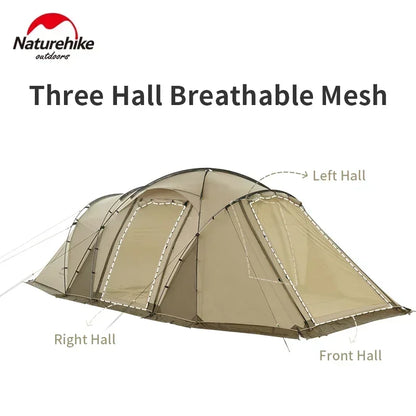 Naturehike Light Campaign Tent Hiking Tent Ultralight Tunnel Mobi Camping Shade Shelter Beach Trips Ultralight Hiking Campaign