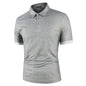 Men Polo Men Shirt Short Sleeve Polo Shirt Contrast Color Polo New Clothing Summer Streetwear Casual Fashion Men tops