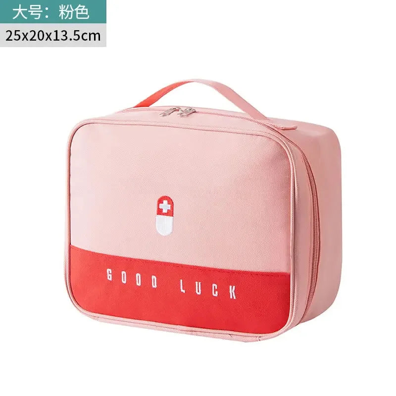 Home First Aid Kit Large Capacity Empty Medicine Storage Bag Portable Travel Medicine Box Survival Bag Emergency Bag For Car