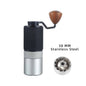 HAVMORE Upgrade Manual Coffee Grinder CNC Professional Stainless Steel Diamond Adjustable Manual Burr Coffee Bean Grinding