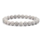 Natural Stone Beads Bracelet For Women Men Amethysts Crystal Quartzs Aquamarines Jades Jewelry Agates Elastic Bangle Bracelets