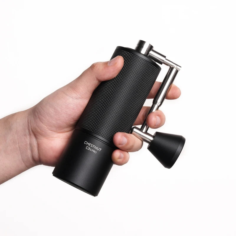 TIMEMORE Store Chestnut C3S PRO Manual Coffee Grinder Capacity 25g Hand Adjustable Steel Core Burr Send Cleaning Brush